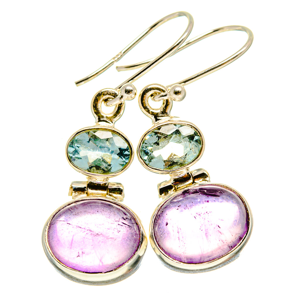 Amethyst Earrings handcrafted by Anasilvercos - EARR415419