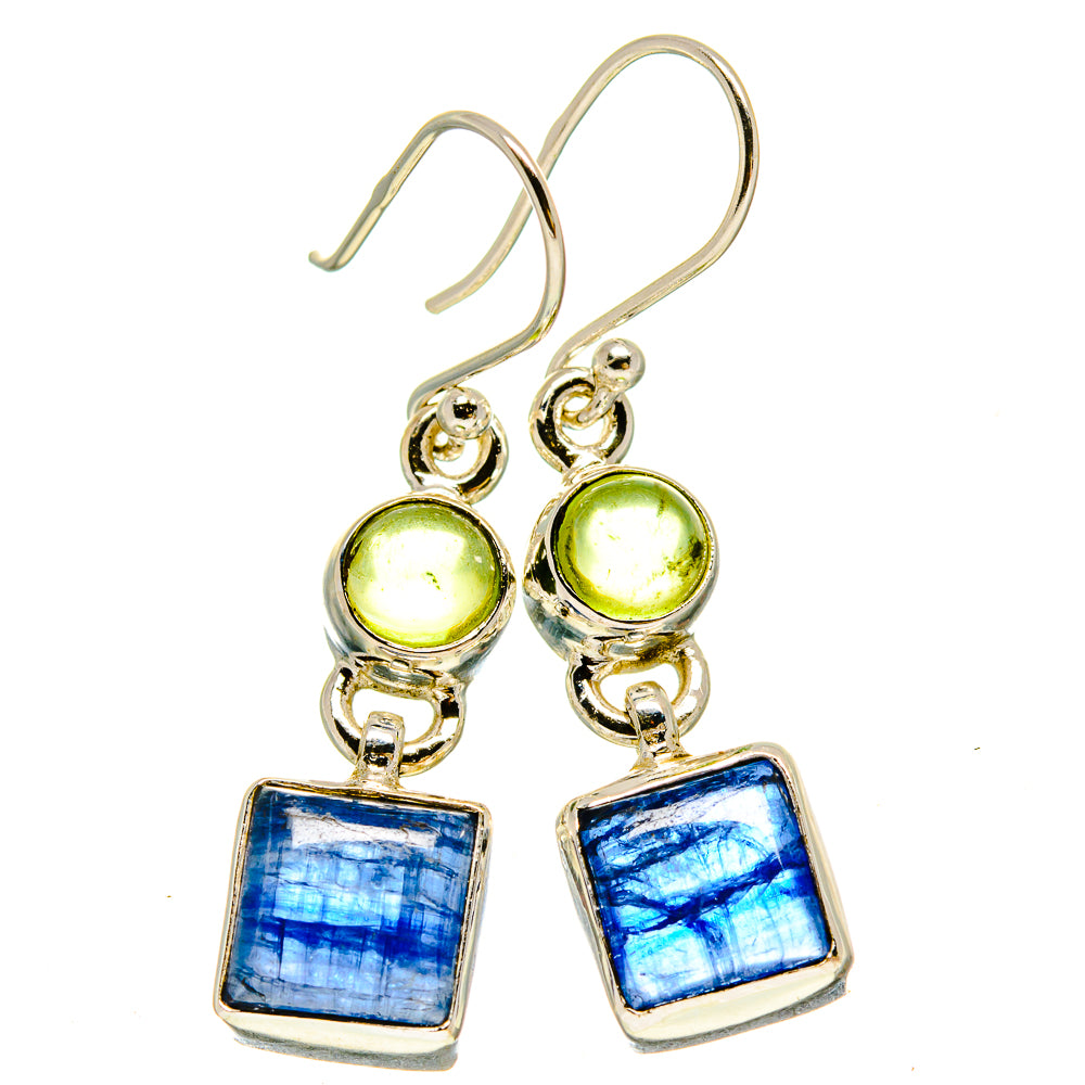 Kyanite Earrings handcrafted by Anasilvercos - EARR415439