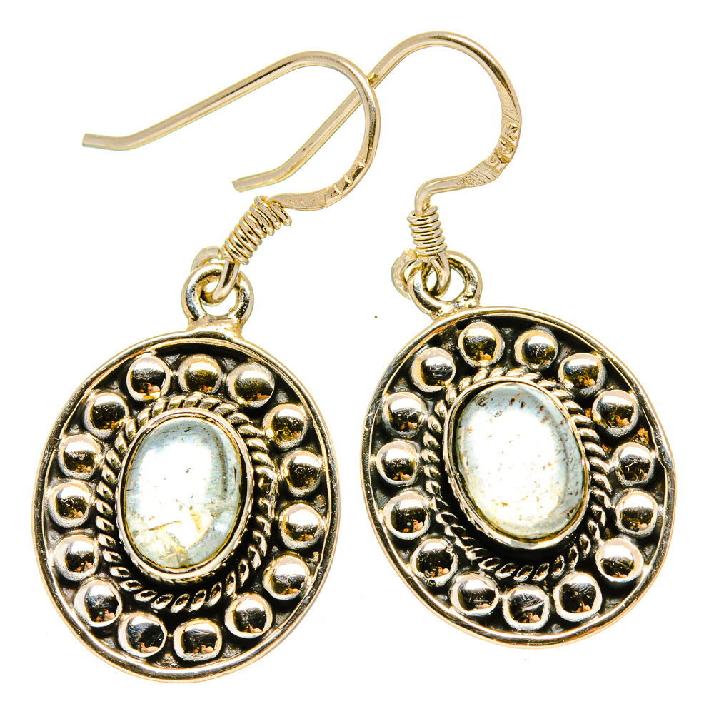 Aquamarine Earrings handcrafted by Anasilvercos - EARR415474