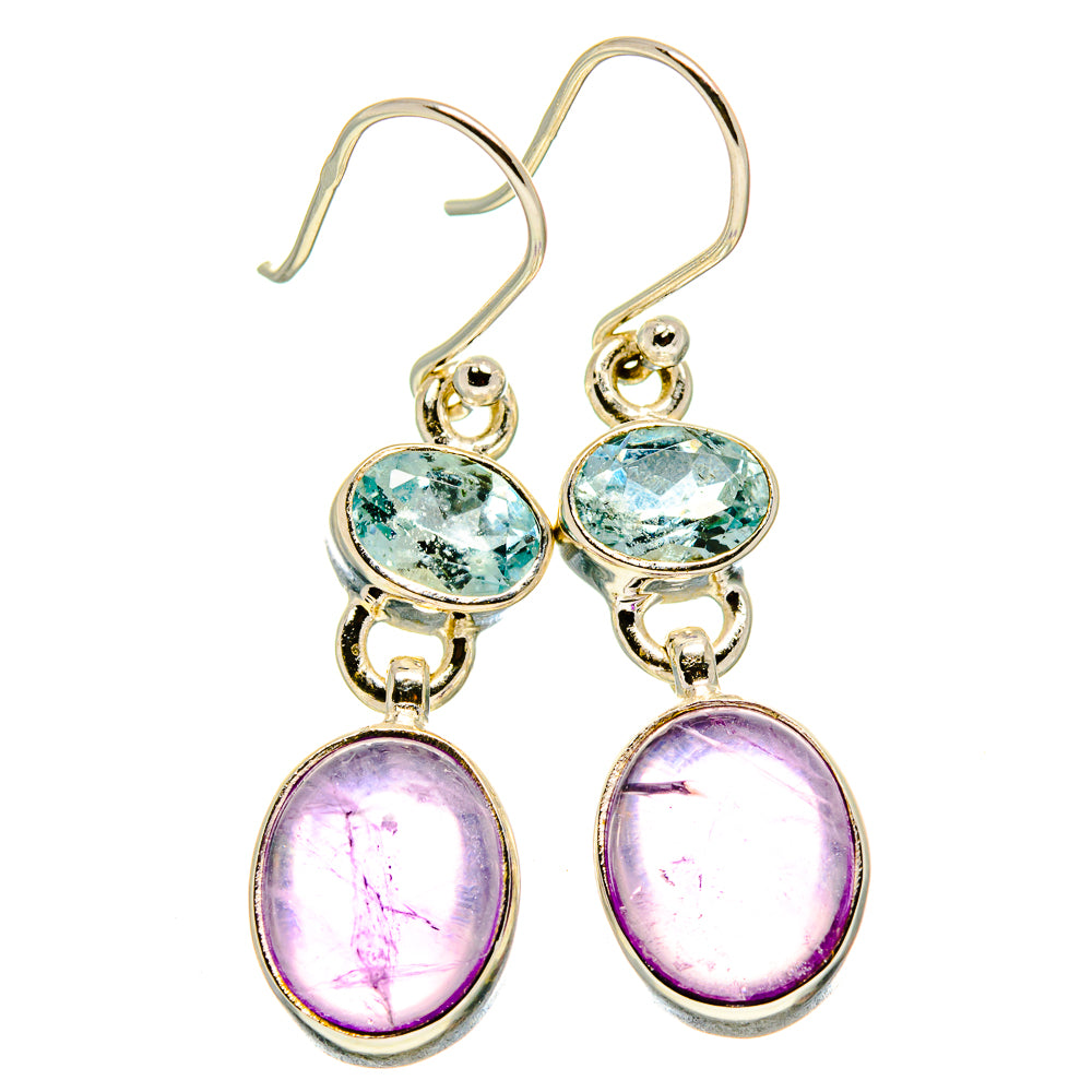Amethyst Earrings handcrafted by Anasilvercos - EARR415515