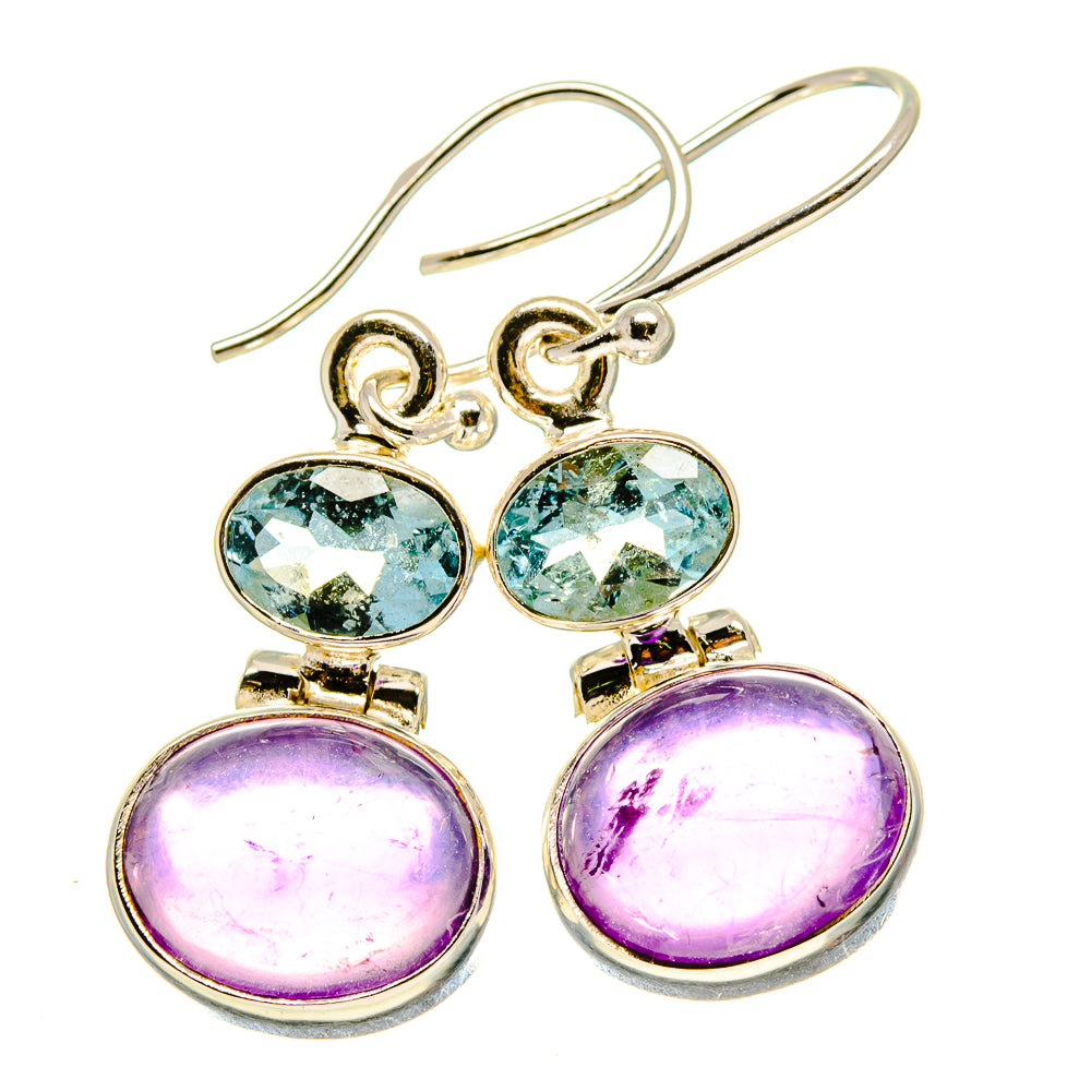 Amethyst Earrings handcrafted by Anasilvercos - EARR415529