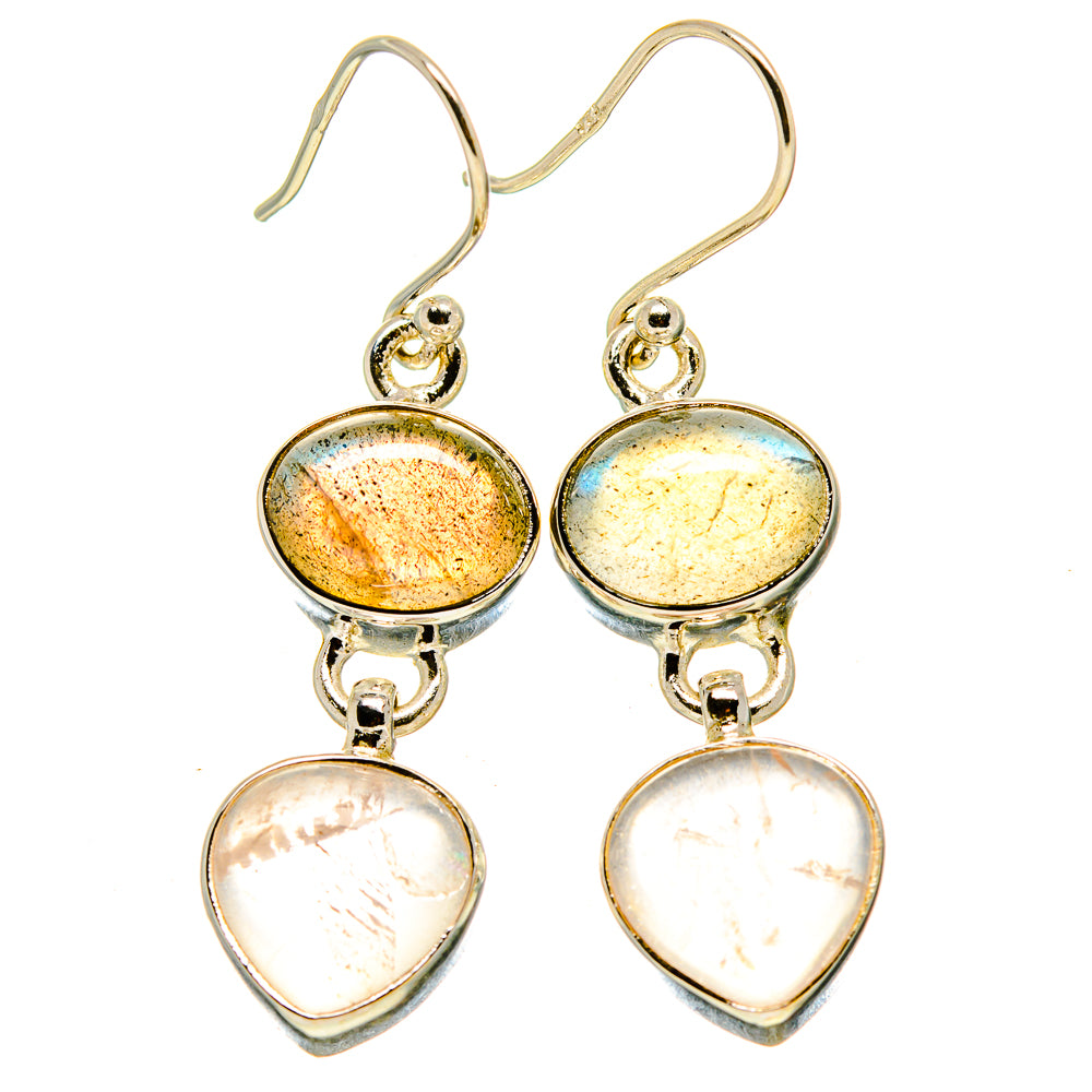 Labradorite Earrings handcrafted by Anasilvercos - EARR415536