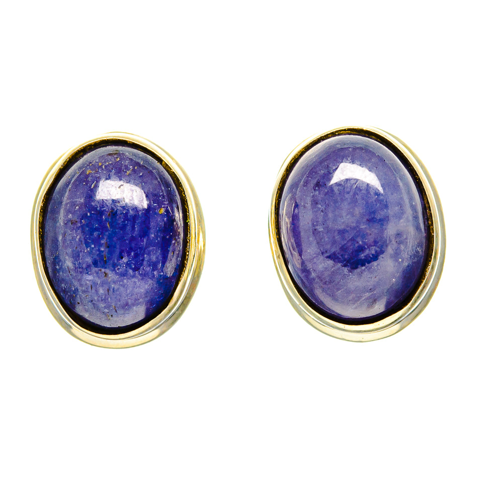 Tanzanite Earrings handcrafted by Anasilvercos - EARR415560