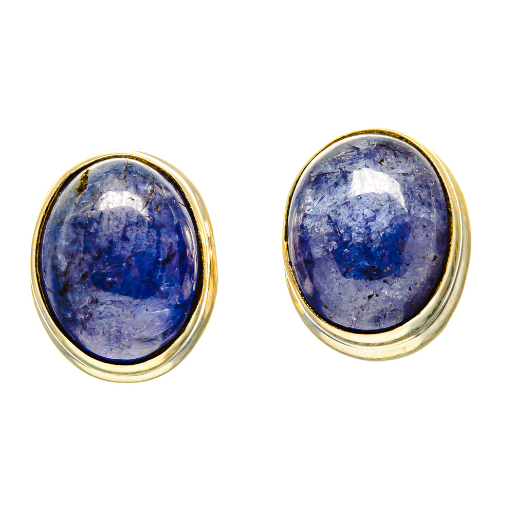 Tanzanite Earrings handcrafted by Anasilvercos - EARR415581