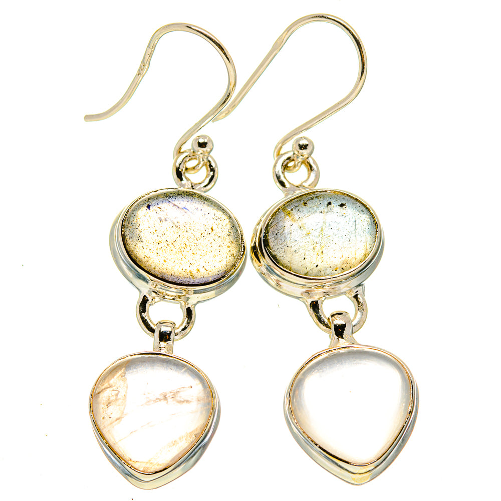 Labradorite Earrings handcrafted by Anasilvercos - EARR415589
