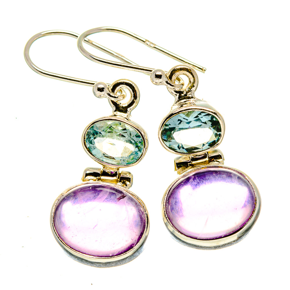 Amethyst Earrings handcrafted by Anasilvercos - EARR415590