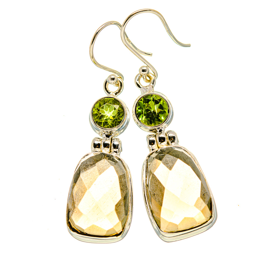 Smoky Quartz Earrings handcrafted by Anasilvercos - EARR415595
