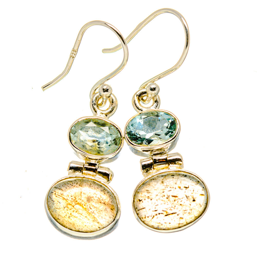 Labradorite Earrings handcrafted by Anasilvercos - EARR415598
