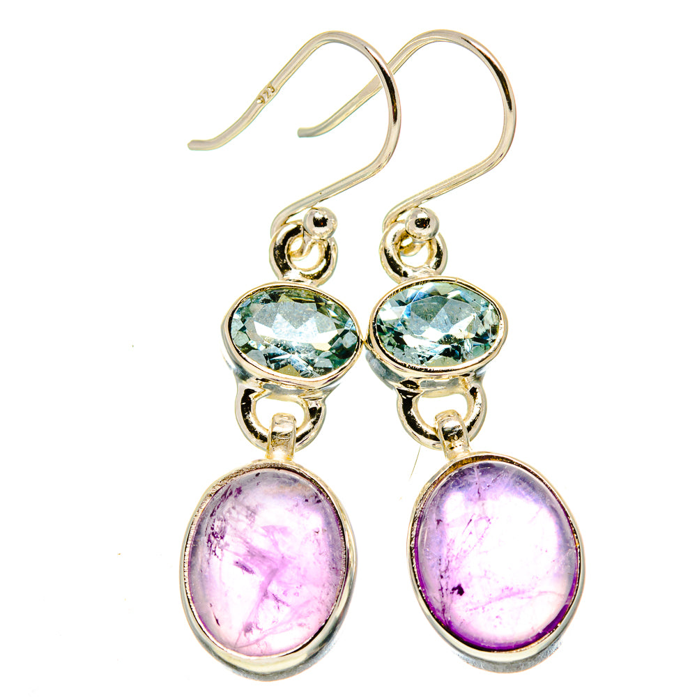 Amethyst Earrings handcrafted by Anasilvercos - EARR415604