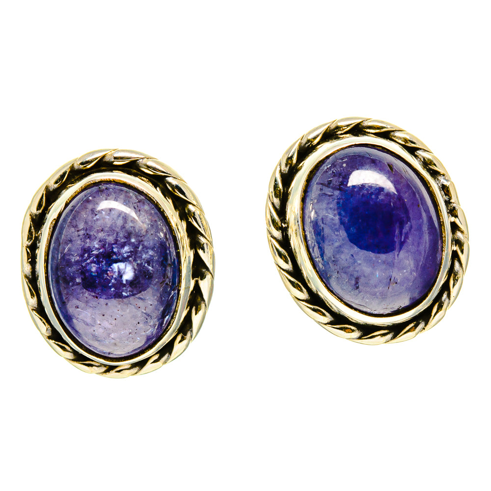 Tanzanite Earrings handcrafted by Anasilvercos - EARR415637