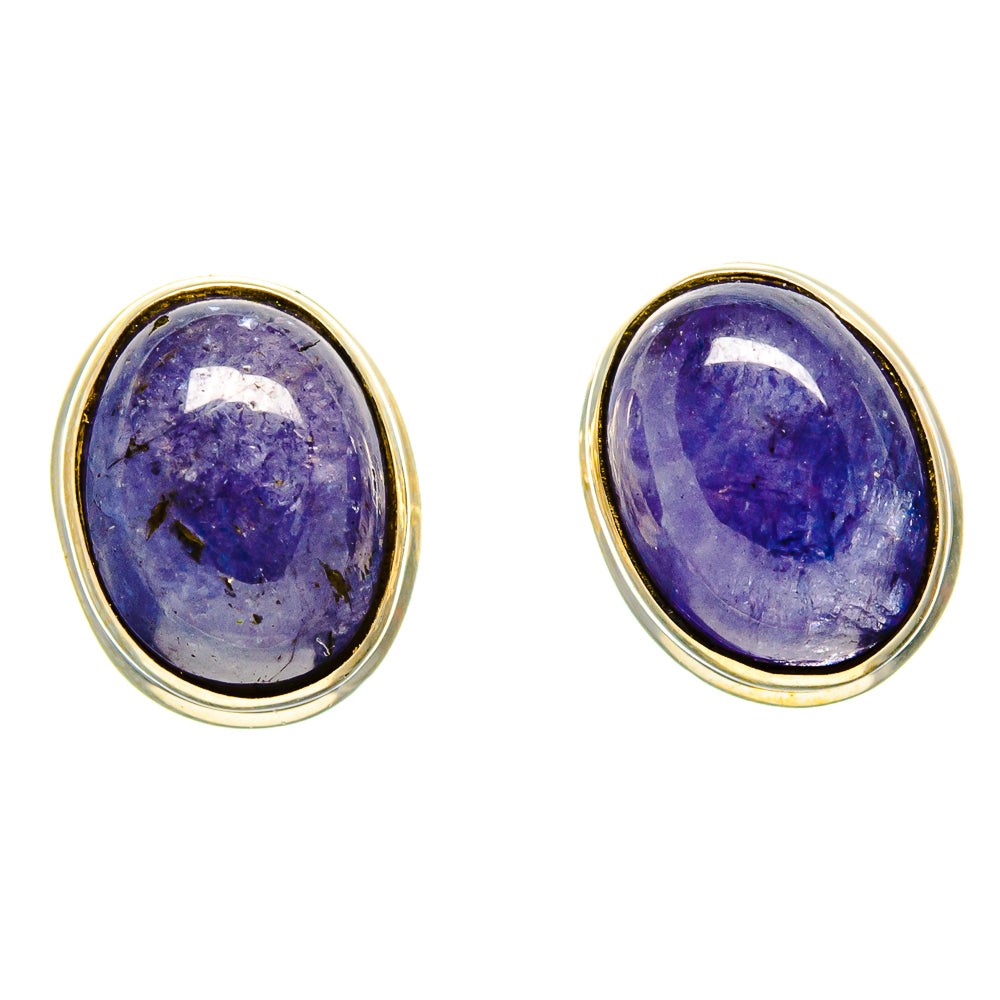 Tanzanite Earrings handcrafted by Anasilvercos - EARR415649