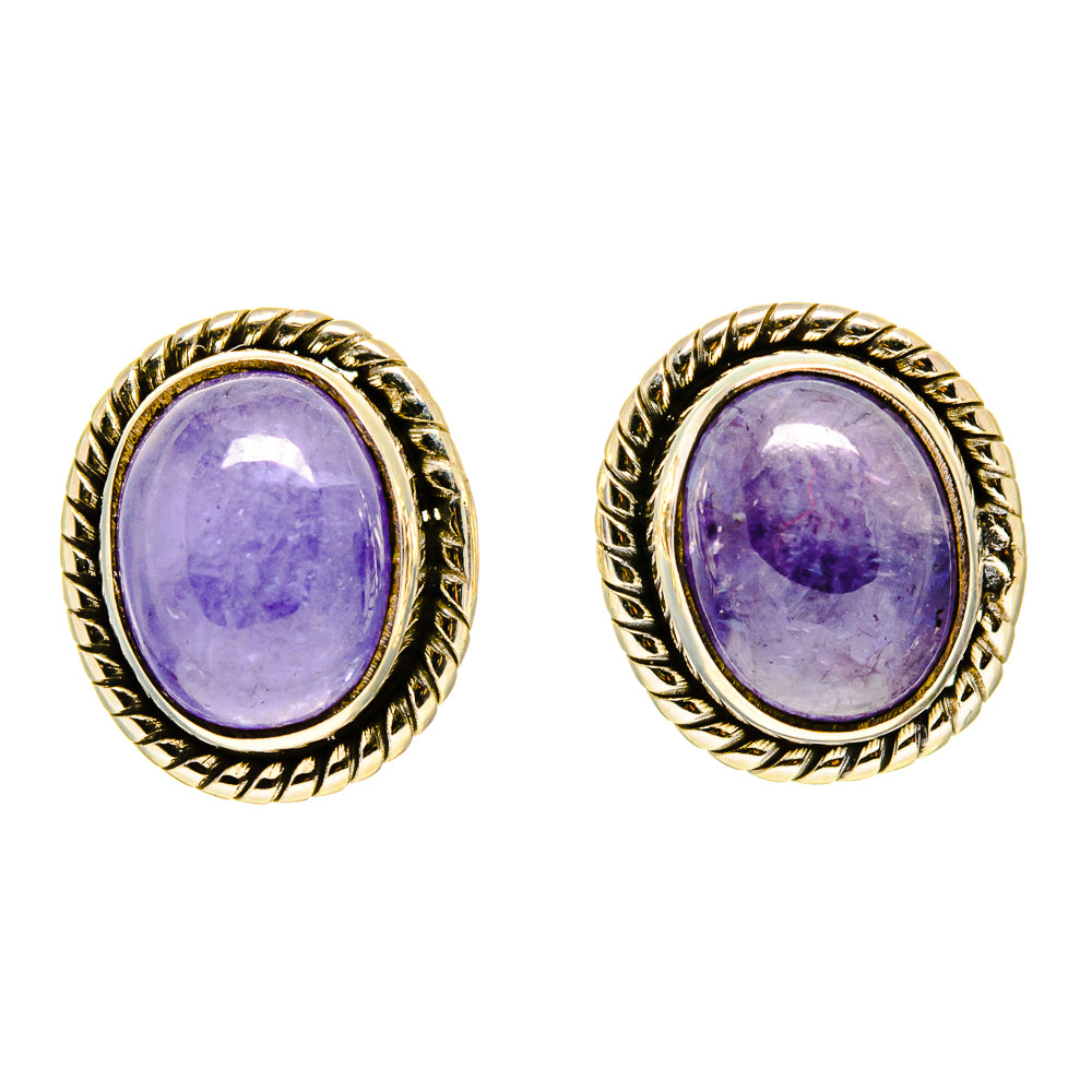 Tanzanite Earrings handcrafted by Anasilvercos - EARR415652