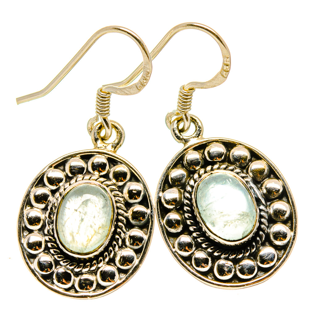 Aquamarine Earrings handcrafted by Anasilvercos - EARR415680