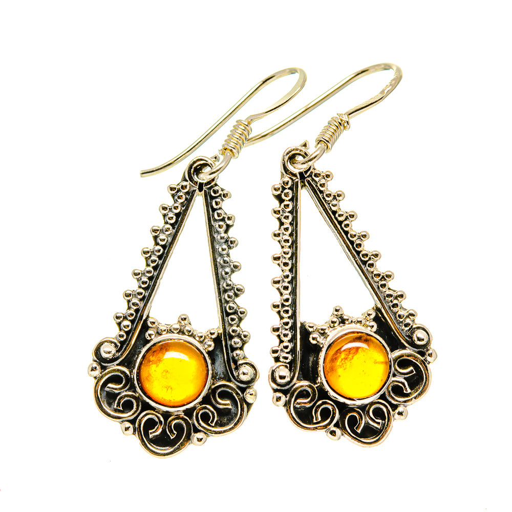 Carnelian Earrings handcrafted by Anasilvercos - EARR415688