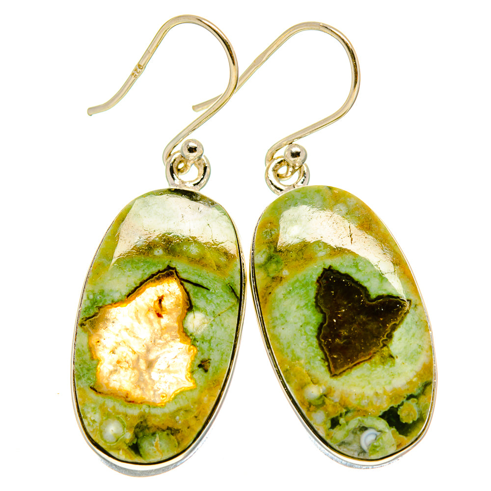 Rainforest Opal Earrings handcrafted by Anasilvercos - EARR415698