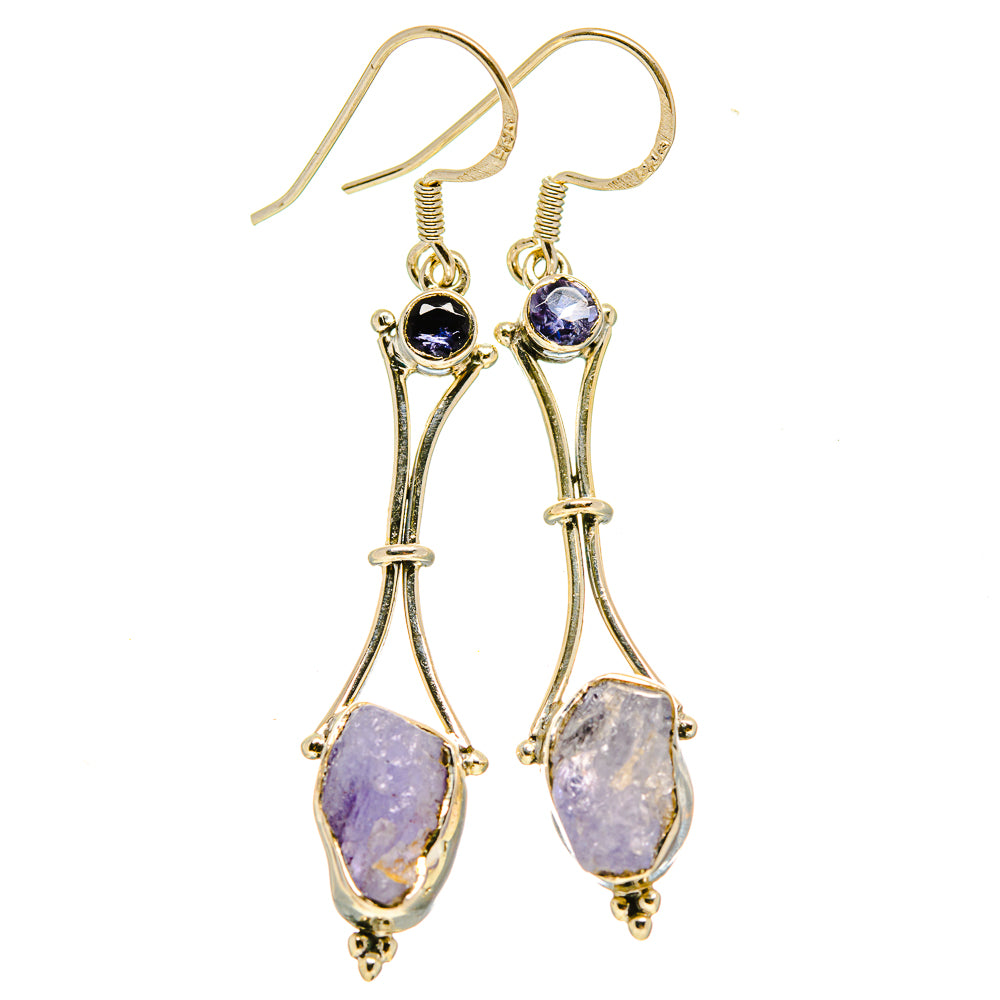 Tanzanite Earrings handcrafted by Anasilvercos - EARR415705