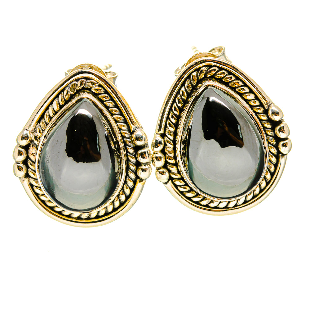 Hematite Earrings handcrafted by Anasilvercos - EARR415724