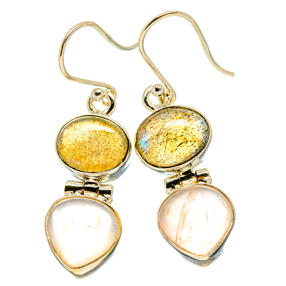 Labradorite Earrings handcrafted by Anasilvercos - EARR415775