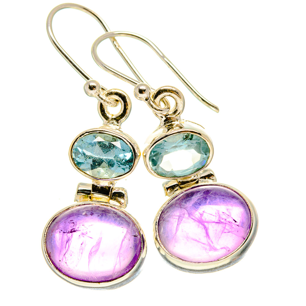 Amethyst Earrings handcrafted by Anasilvercos - EARR415786