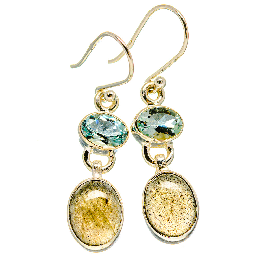 Labradorite Earrings handcrafted by Anasilvercos - EARR415792