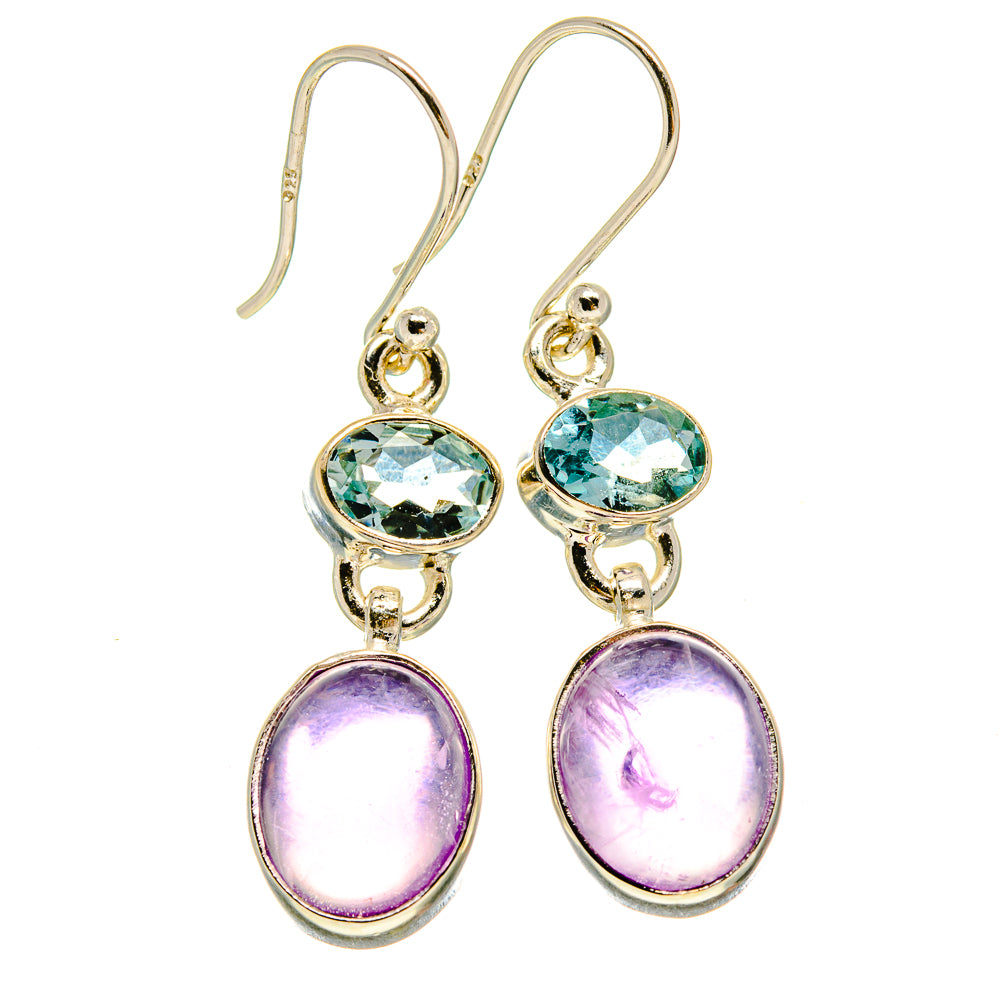 Amethyst Earrings handcrafted by Anasilvercos - EARR415793