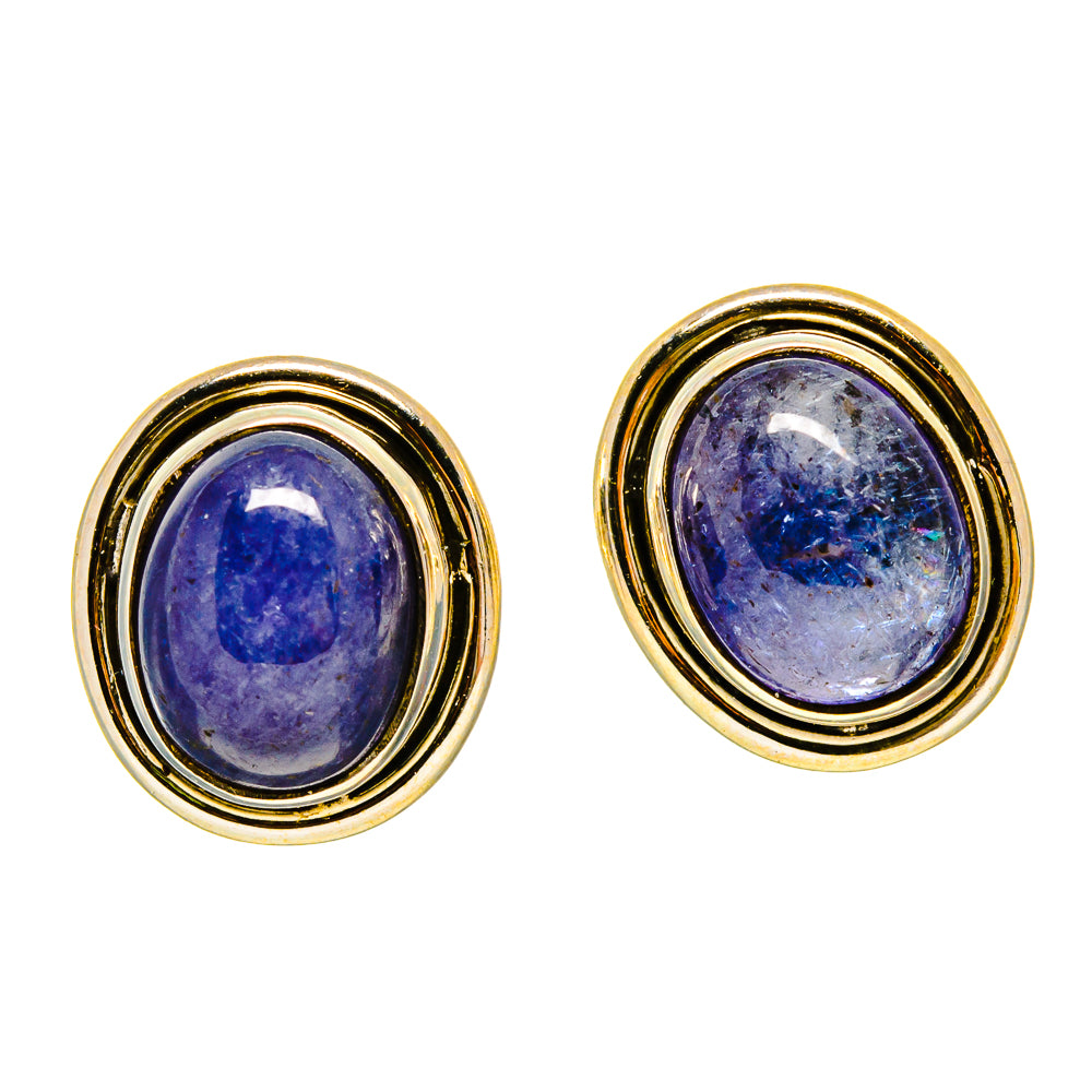 Tanzanite Earrings handcrafted by Anasilvercos - EARR415811