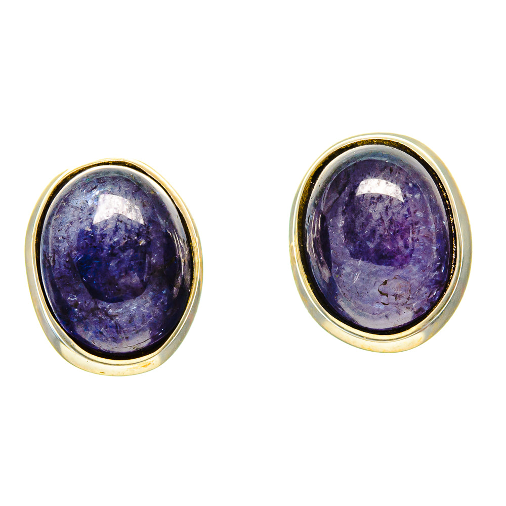 Tanzanite Earrings handcrafted by Anasilvercos - EARR415816