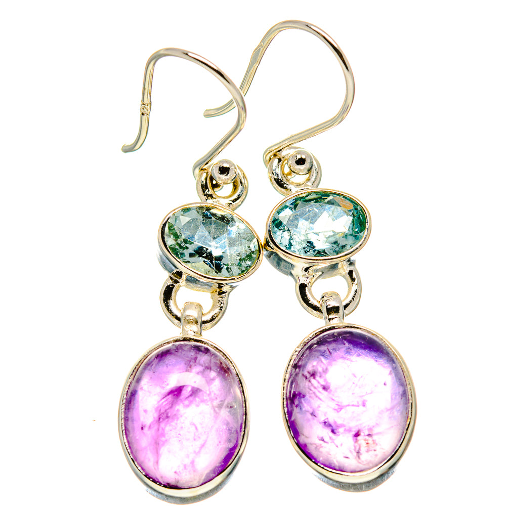 Amethyst Earrings handcrafted by Anasilvercos - EARR415822