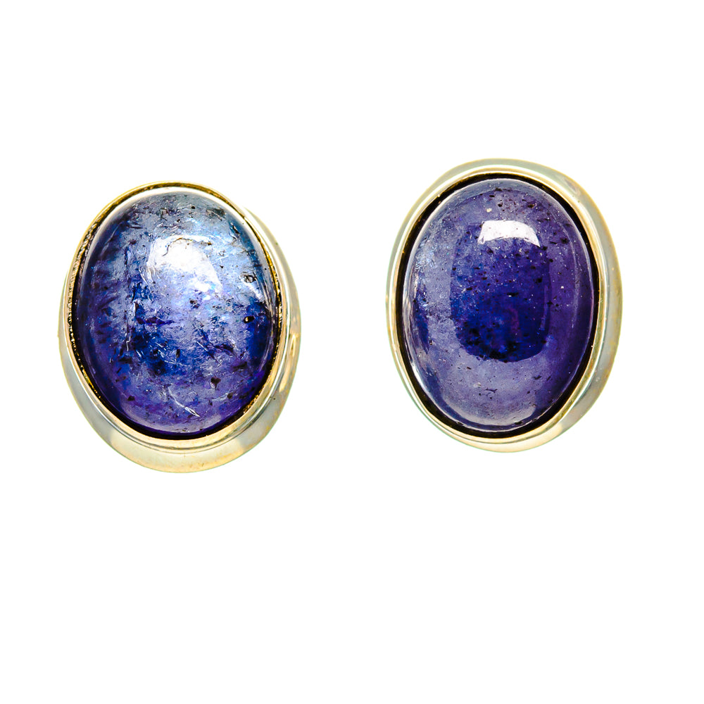 Tanzanite Earrings handcrafted by Anasilvercos - EARR415879