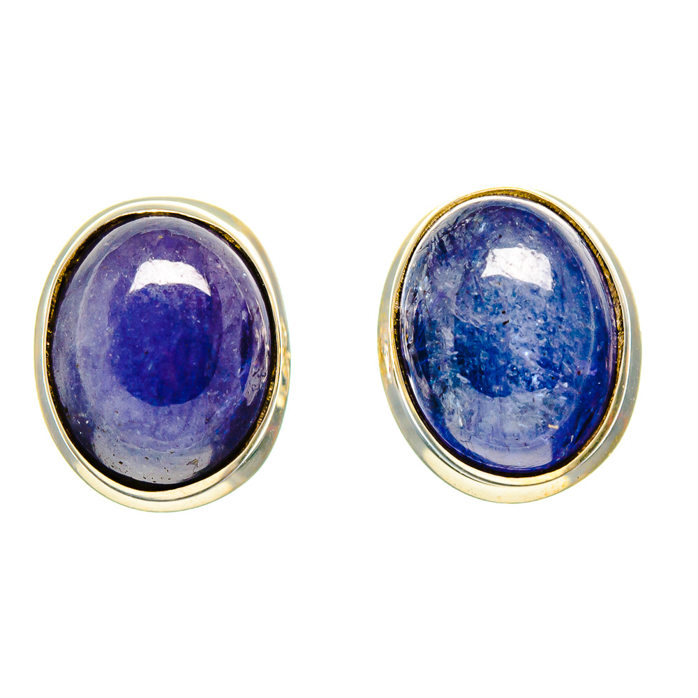 Tanzanite Earrings handcrafted by Anasilvercos - EARR415887
