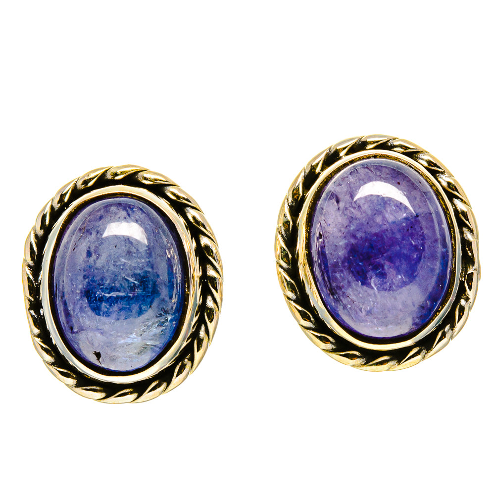 Tanzanite Earrings handcrafted by Anasilvercos - EARR415889