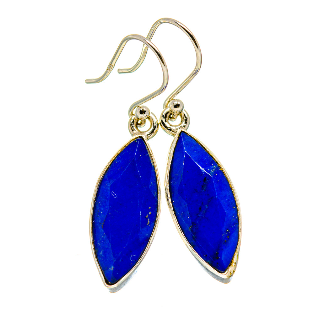 Lapis Lazuli Earrings handcrafted by Anasilvercos - EARR415960
