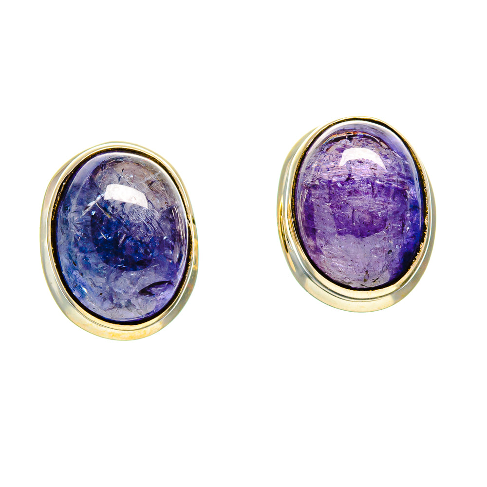 Tanzanite Earrings handcrafted by Anasilvercos - EARR415969