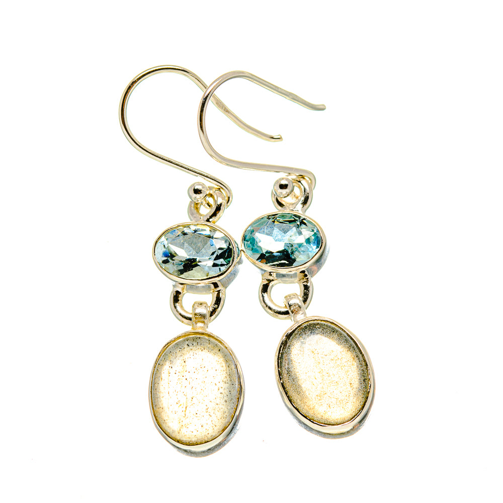 Labradorite Earrings handcrafted by Anasilvercos - EARR415996