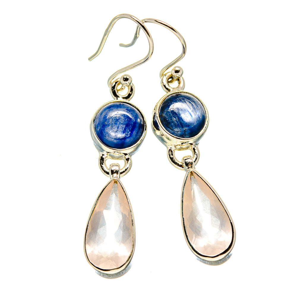 Rose Quartz Earrings handcrafted by Anasilvercos - EARR415999