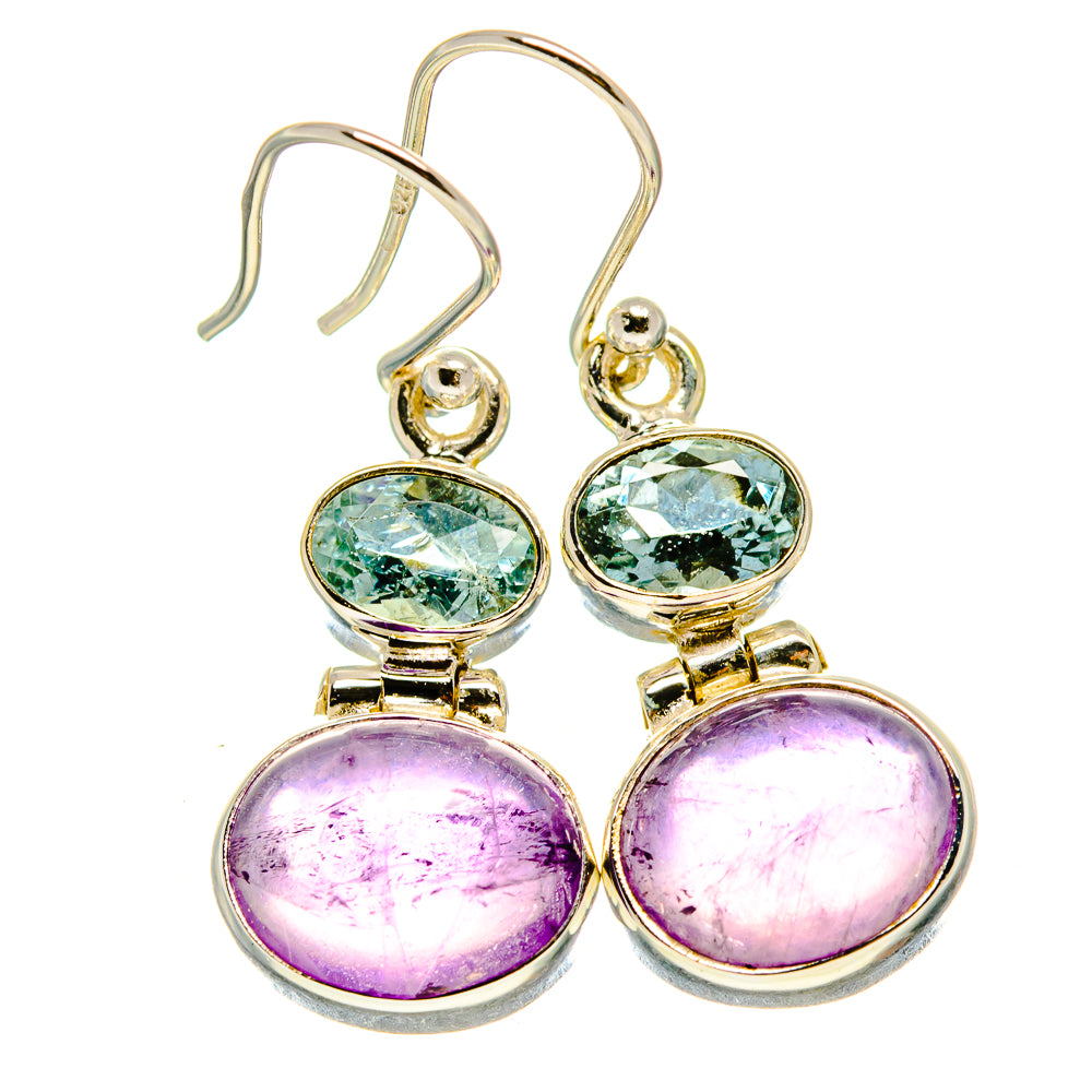 Amethyst Earrings handcrafted by Anasilvercos - EARR416015