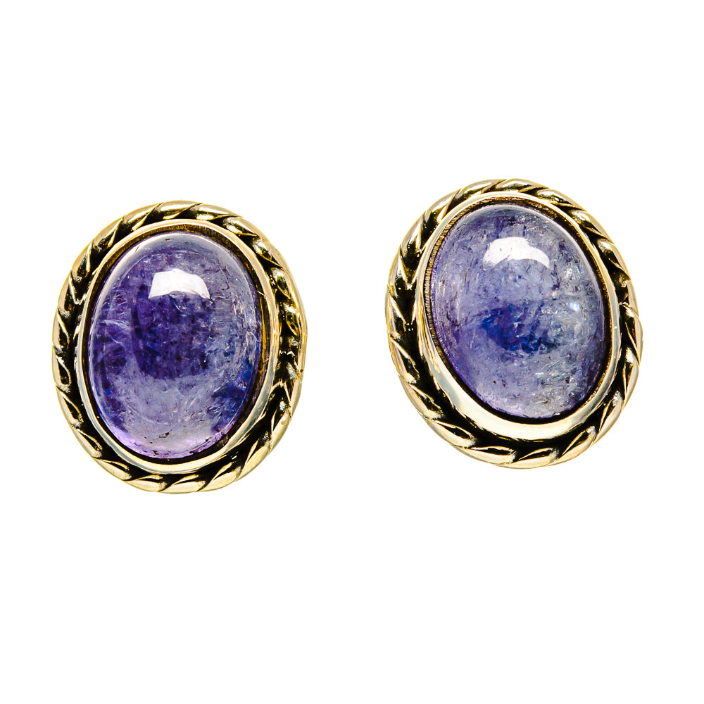 Tanzanite Earrings handcrafted by Anasilvercos - EARR416057