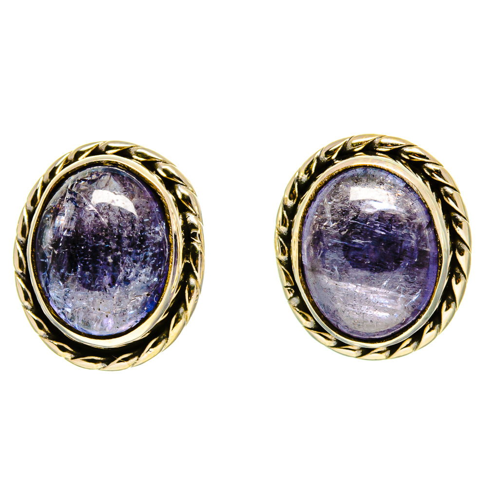 Tanzanite Earrings handcrafted by Anasilvercos - EARR416121