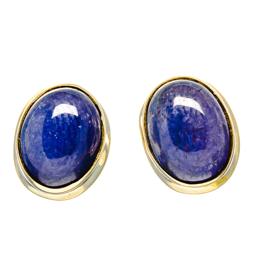 Tanzanite Earrings handcrafted by Anasilvercos - EARR416129