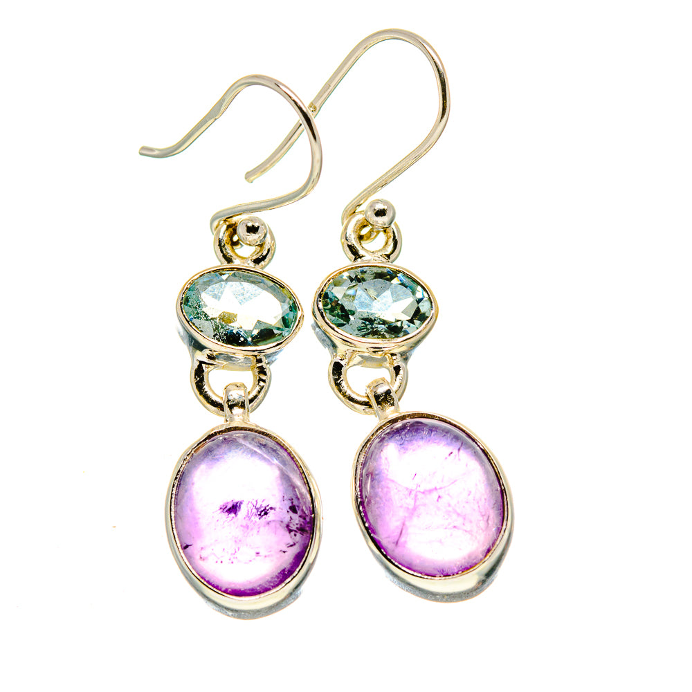 Amethyst Earrings handcrafted by Anasilvercos - EARR416141
