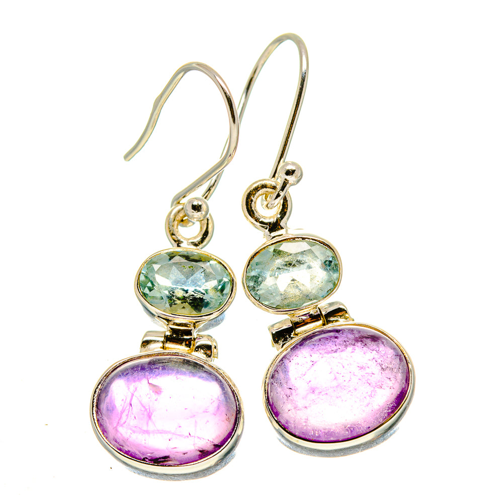 Amethyst Earrings handcrafted by Anasilvercos - EARR416146