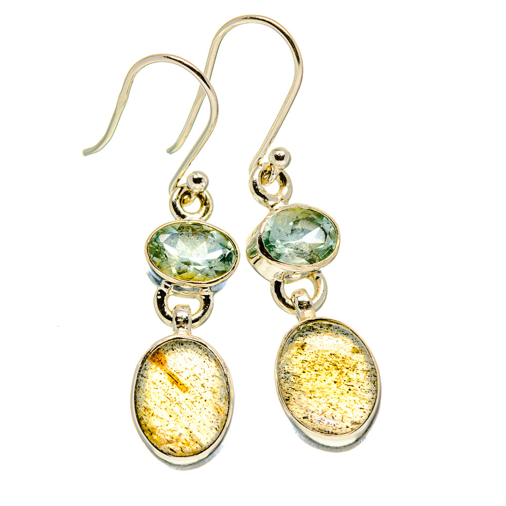Labradorite Earrings handcrafted by Anasilvercos - EARR416150