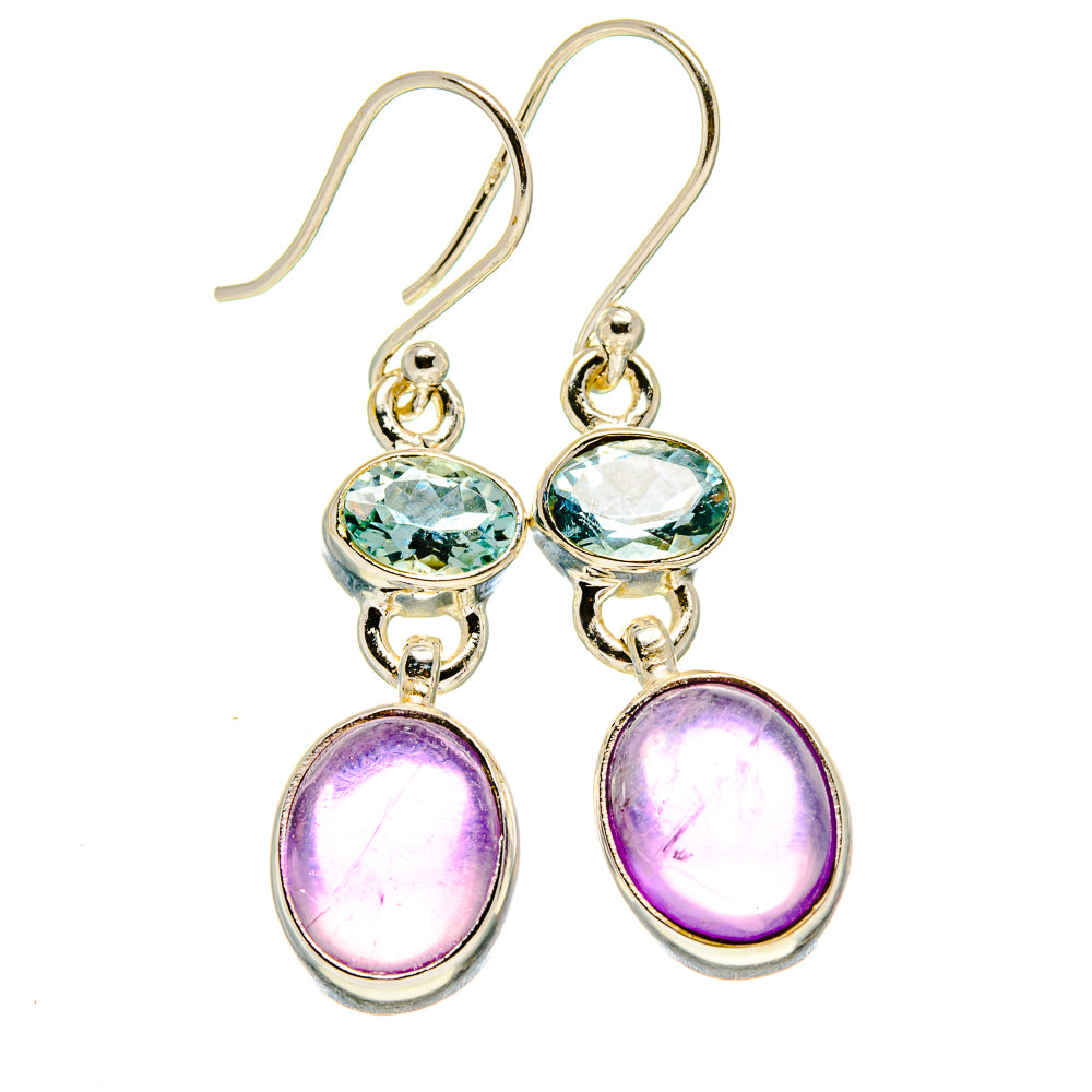 Amethyst Earrings handcrafted by Anasilvercos - EARR416151