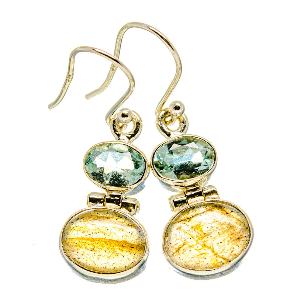 Labradorite Earrings handcrafted by Anasilvercos - EARR416169