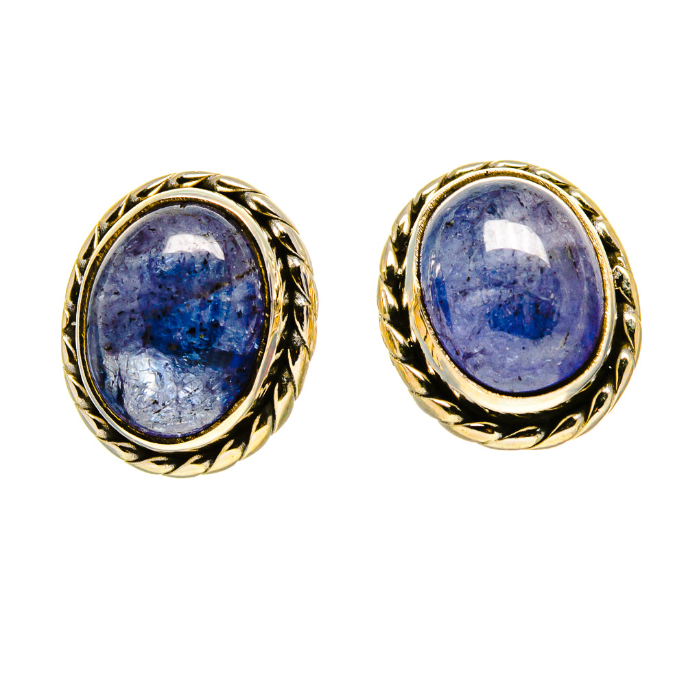 Tanzanite Earrings handcrafted by Anasilvercos - EARR416193