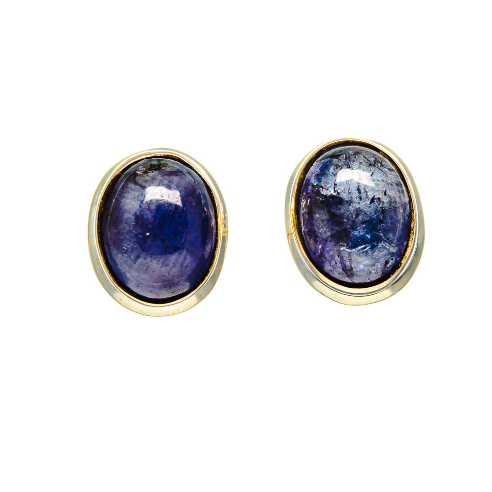Tanzanite Earrings handcrafted by Anasilvercos - EARR416198