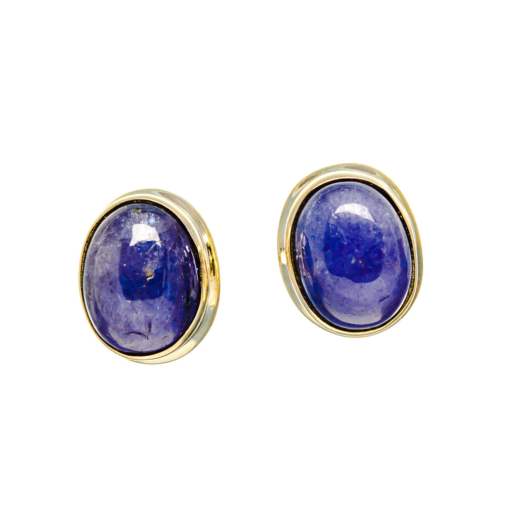 Tanzanite Earrings handcrafted by Anasilvercos - EARR416210