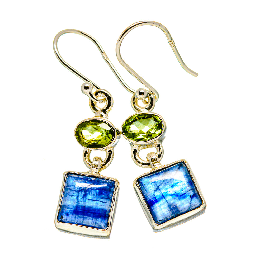 Kyanite Earrings handcrafted by Anasilvercos - EARR416222