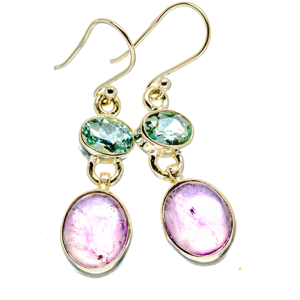 Amethyst Earrings handcrafted by Anasilvercos - EARR416265