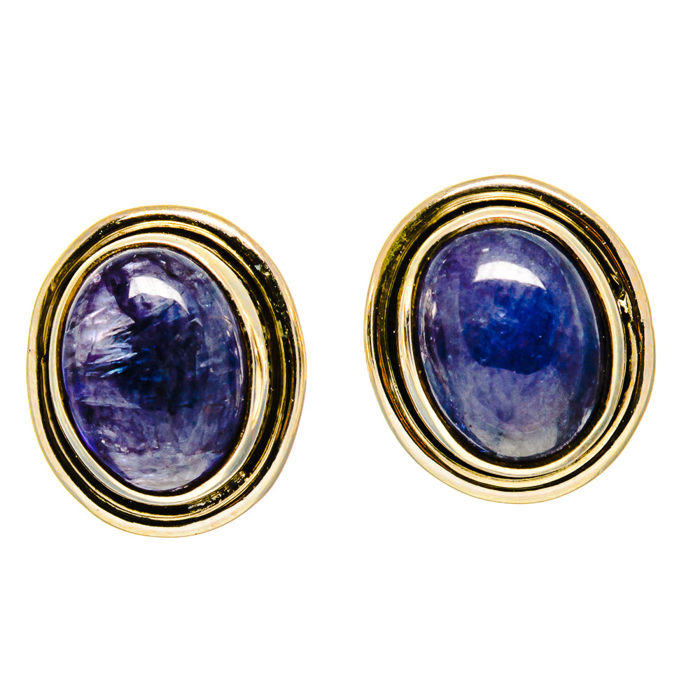 Kyanite Earrings handcrafted by Anasilvercos - EARR416283